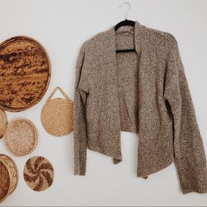 🚚 MOVING SALE! 🚚 Brown teddy cardigan